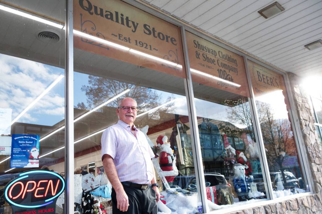 Shopping local at Shuswap Clothing is reinvestment in community
