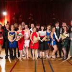 Dancing with the Shuswap Stars participants celebrate the completion of the successful ninth edition of the fundraiser for the Shuswap Hospice Society at the SASCU Recreation Centre gym on Saturday, Nov. 15, 2025. (Kristal Burgess Photography)