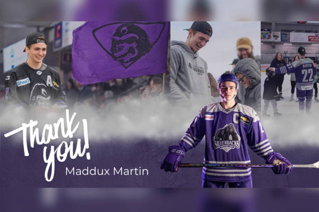 Salmon Arm Silverbacks lose Maddux Martin in trade with Victoria